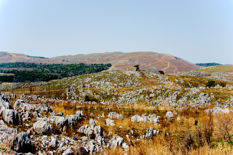 Karst Outcroppings at Akiyoshidai