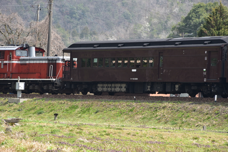 Old Rolling Stock on Excursion Train