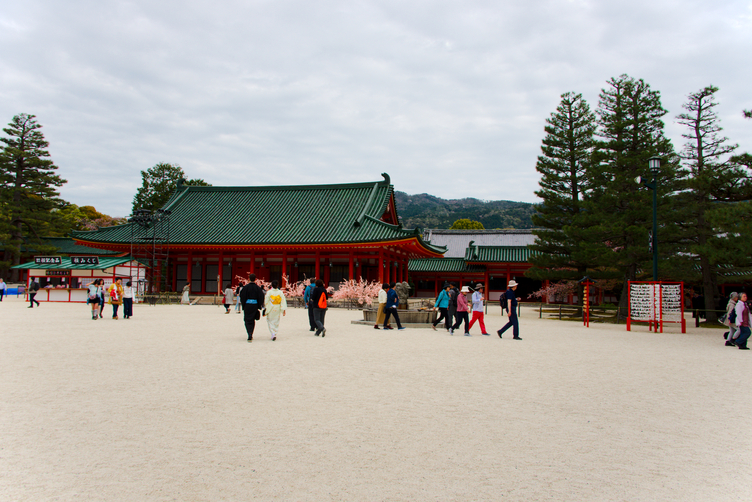 East Side of Heian-jingu Courtyard