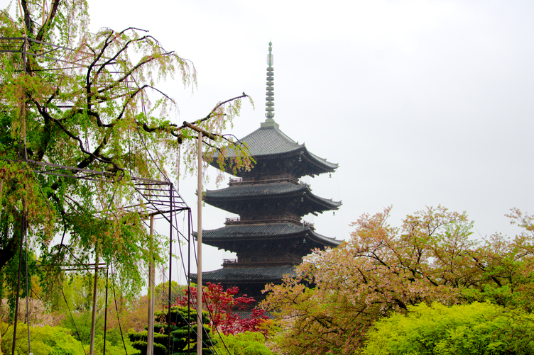 The Five-story Pagoda at Tō-ji Temple