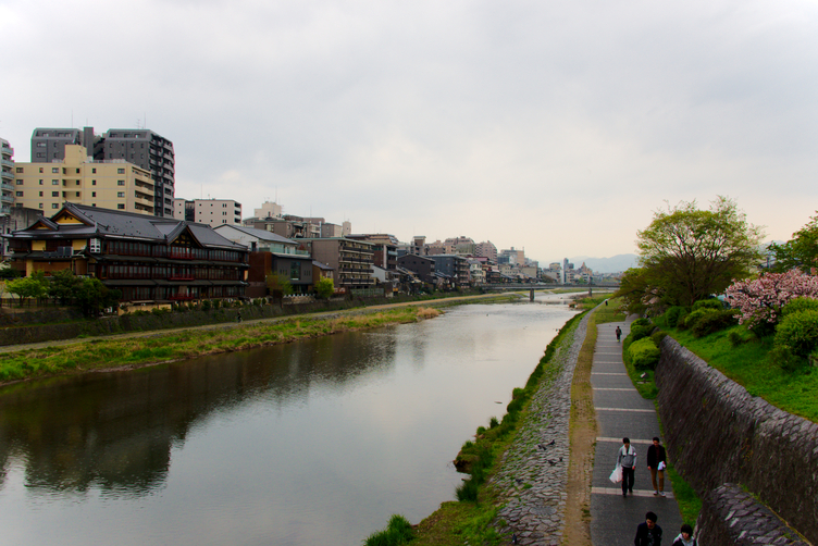 Kamo River at Gojo-dori