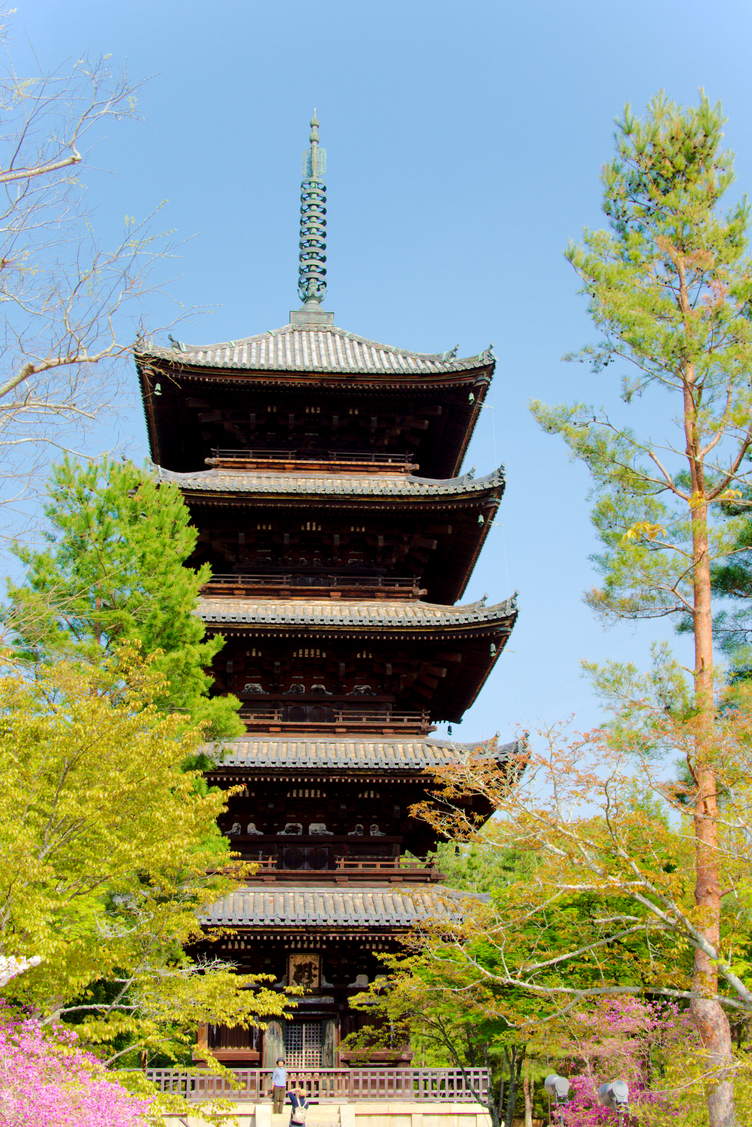 Five-storied Pagoda at Ninna-ji Temple