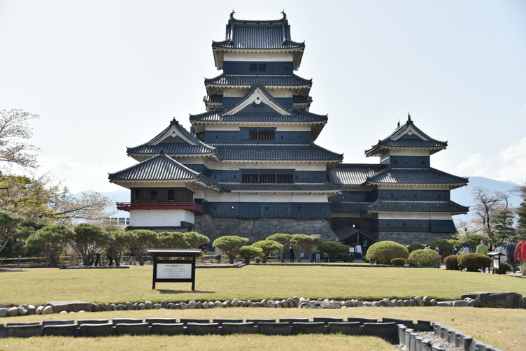 East Side of Matsumoto Castle Keep