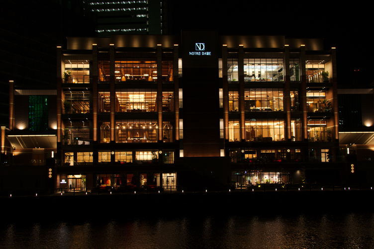 Notre Dame Yokohama at Night