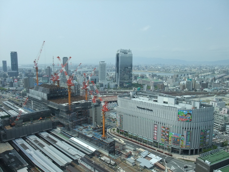 Osaka Skyline from HEP FIVE