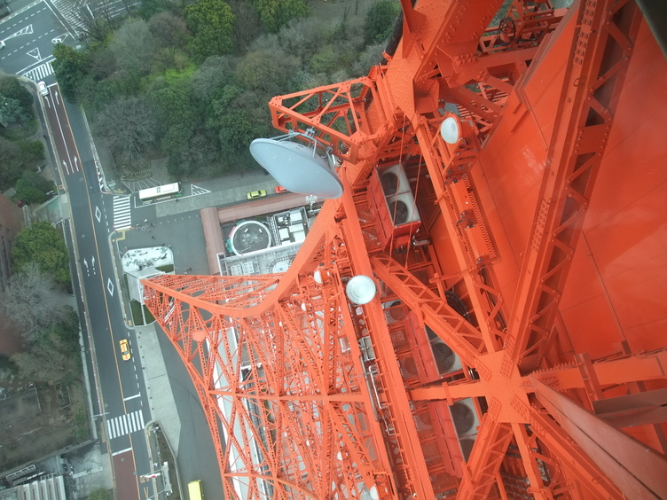 Looking Down From Tokyo Tower