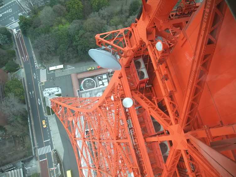 Looking Down From Tokyo Tower