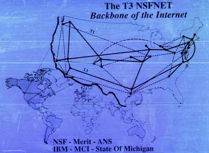 The T3 NSFNET - Backbone of the Internet