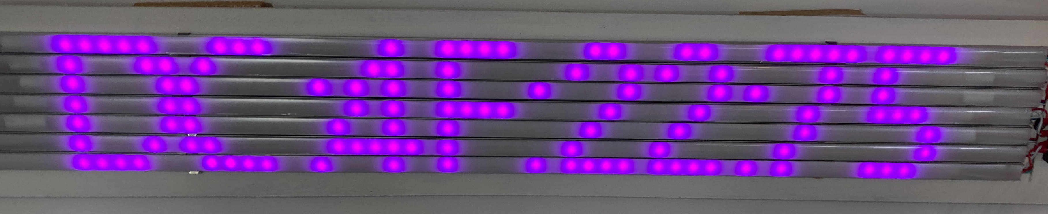 MAC Address Display on LED Panel