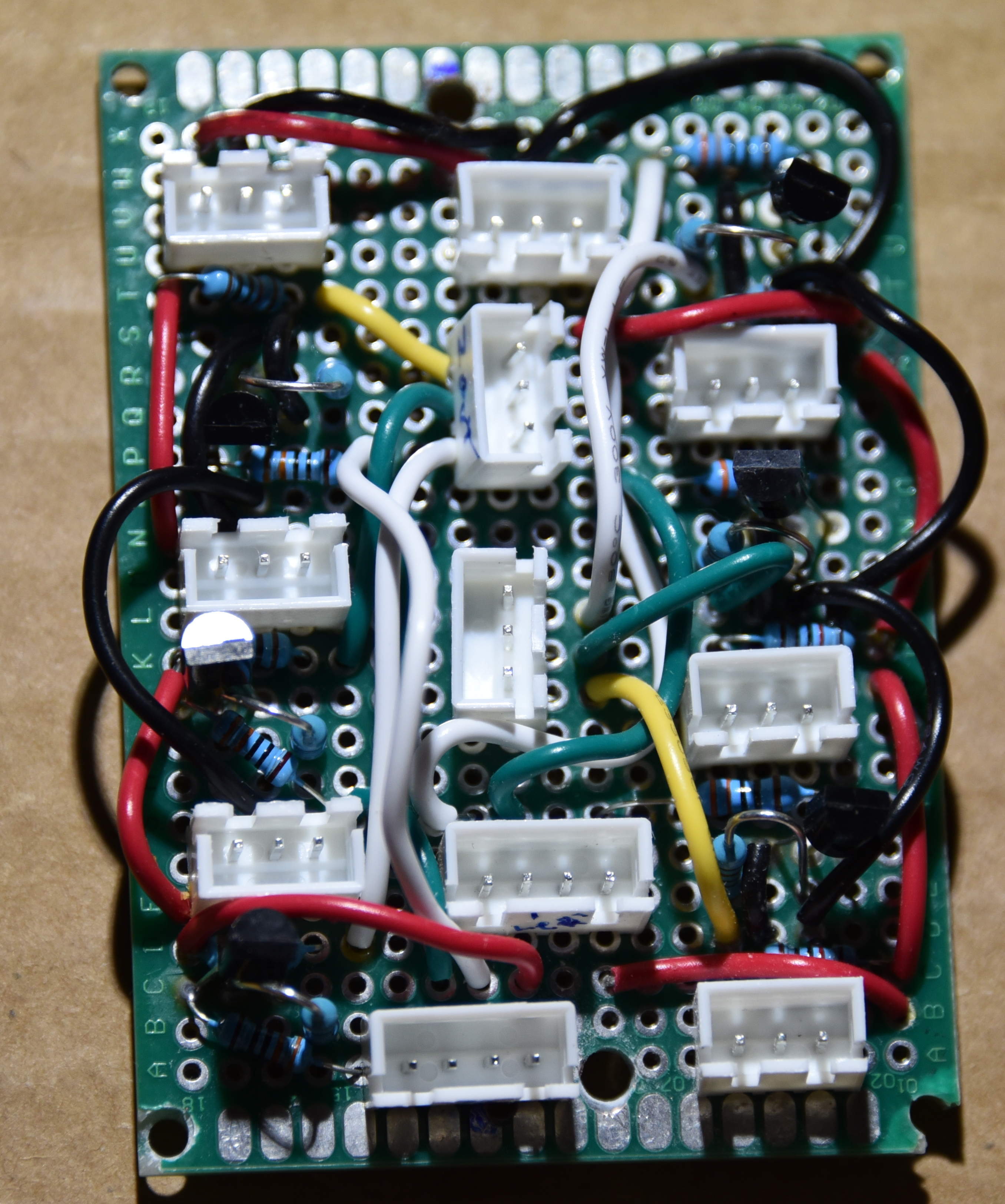Sensor and LED Interconnect Board